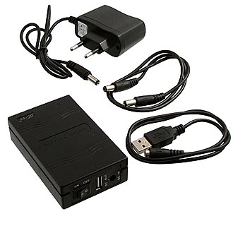 
						 USB 5V 4800mah / 12V 2200mah