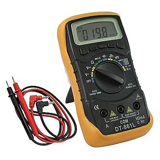 
						 multimeter DT861L
