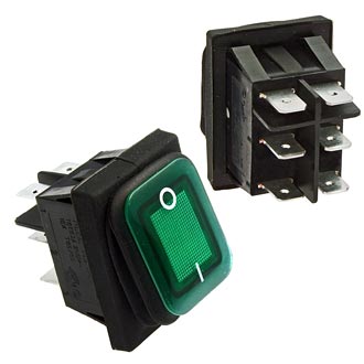 
						 SB092 IP65 on-on 22x30mm