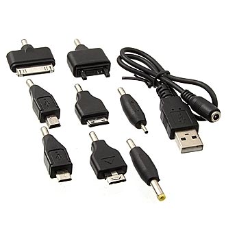 
						 USB to Power adapter (black)