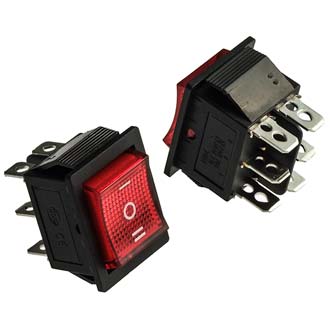 
						 KCD4-203N-C6-R/6P on-off-on