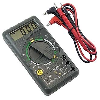 
						 multimeter DT8301