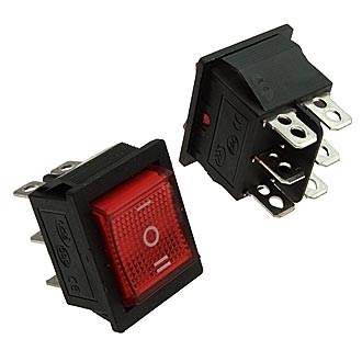 
						 KCD4-601-C R/6P on-off-on