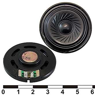 
						 DXP40N-A 0.25W 8 ohm