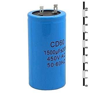 
						 CD60 1500UF 450v
