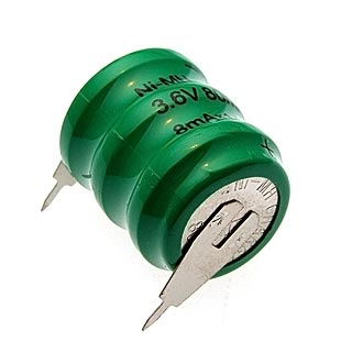 
						 Ni-MH 80H 15,6*19,5 3,6V 80mah