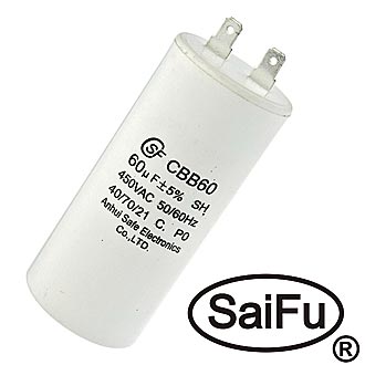 
						 CBB60 60uF 450V (SAIFU)