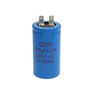 
						 CD60 200uF 300V