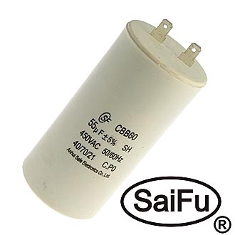 
						 CBB60 55uF 450V (SAIFU)