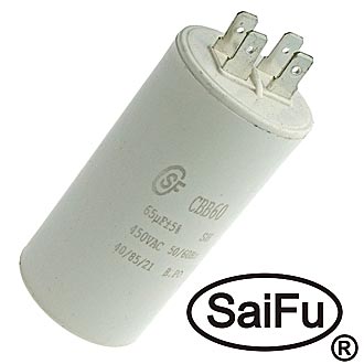 
						 CBB60 65UF 450V (SAIFU)